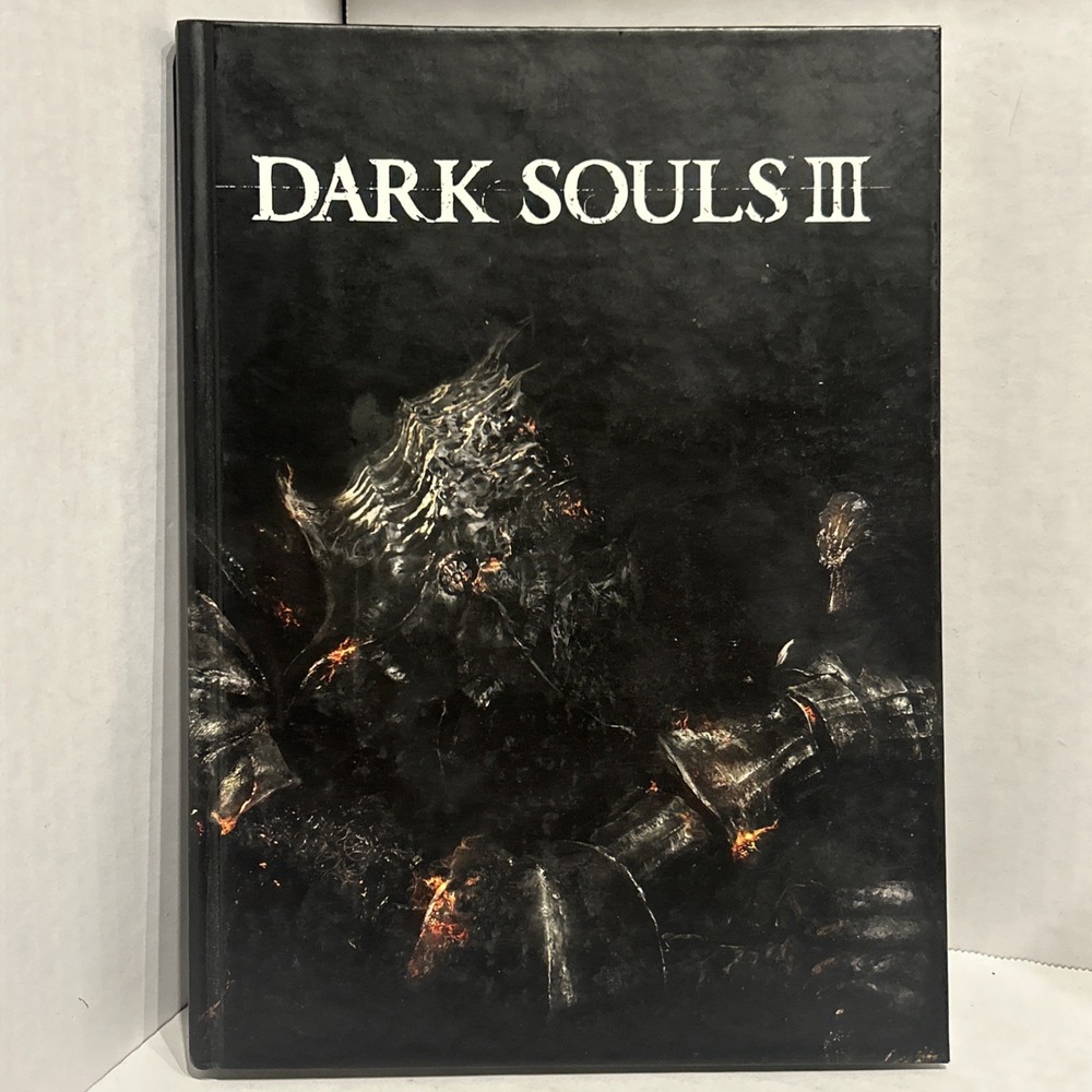 Dark Souls III 3 (Hardcover, 2016) Book Official Collector's Edition Guide